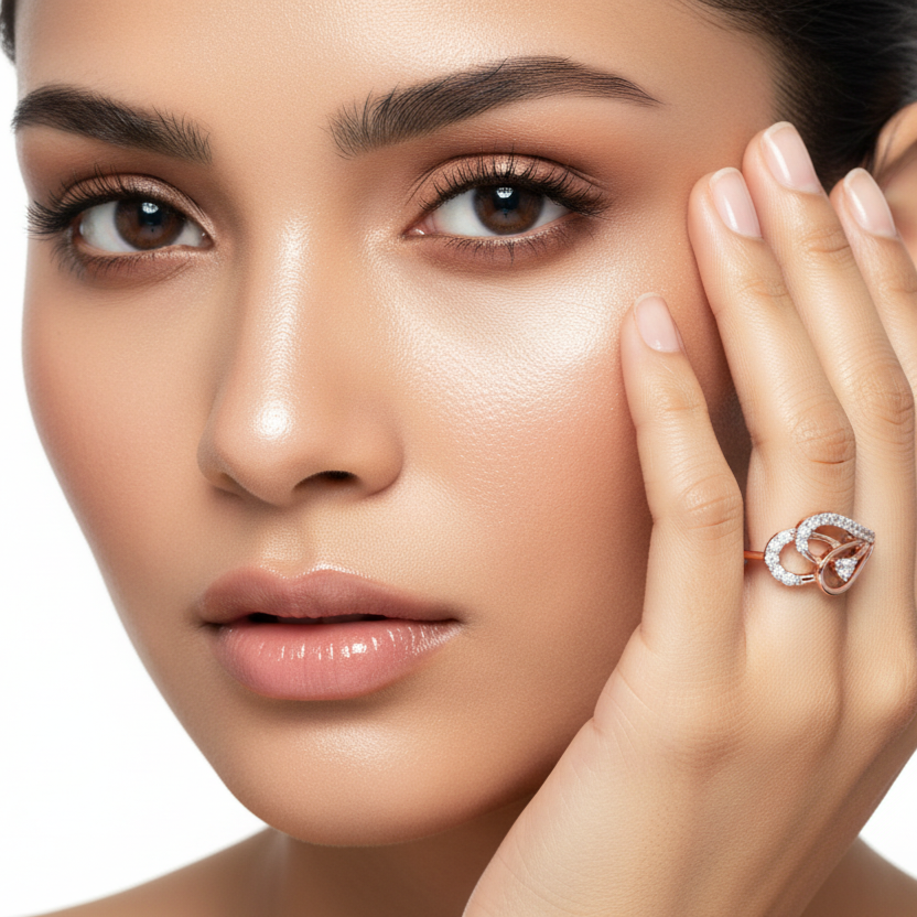 Maha Durga Mahishasura Mardini Diamond Pendant